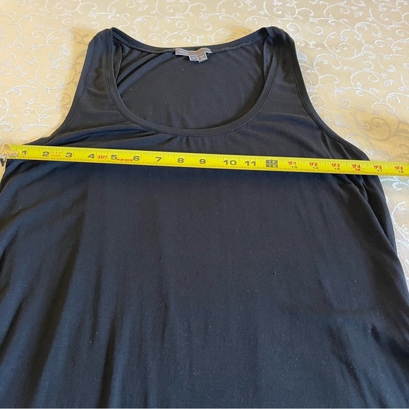 Vince Hi Low Black Scoop Neck Tank Top  Size L - Picture 11 of 15